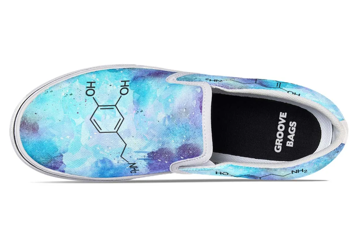 Dopamine Molecule Slip-On Shoes