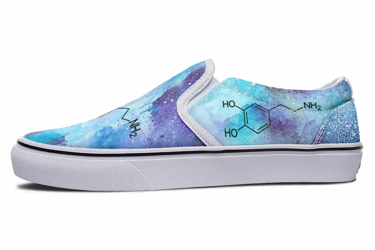 Dopamine Molecule Slip-On Shoes