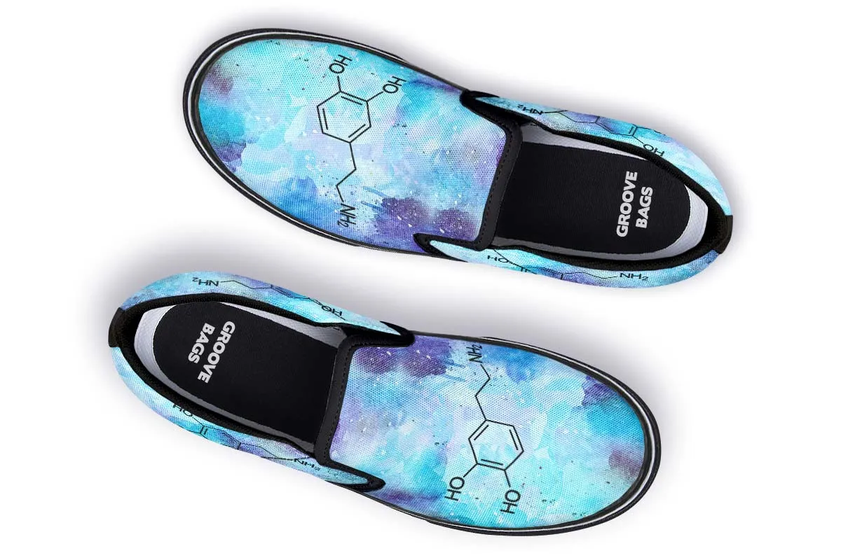 Dopamine Molecule Slip-On Shoes
