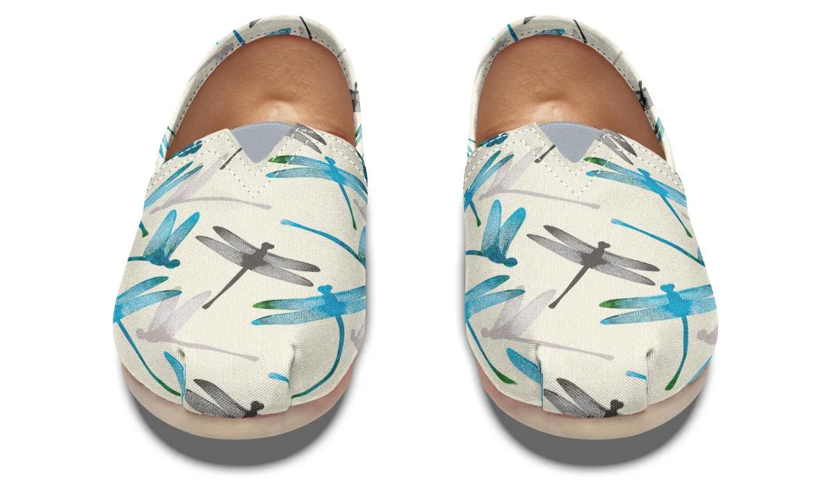 Dragonfly Pattern Casual Shoes