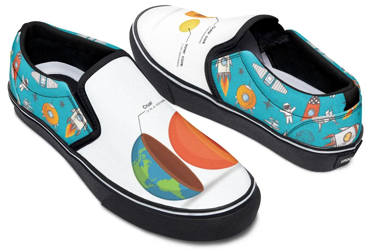 Earth Structure Slip-On Shoes