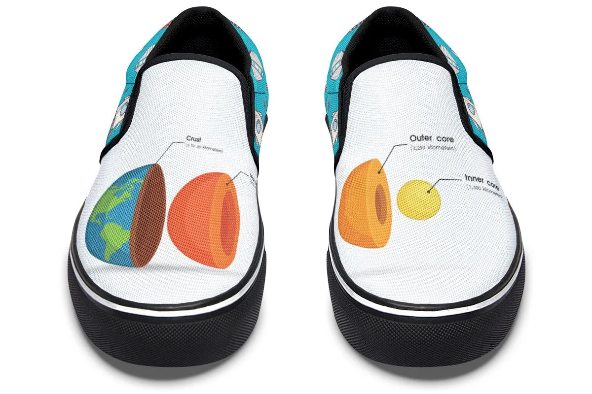 Earth Structure Slip-On Shoes