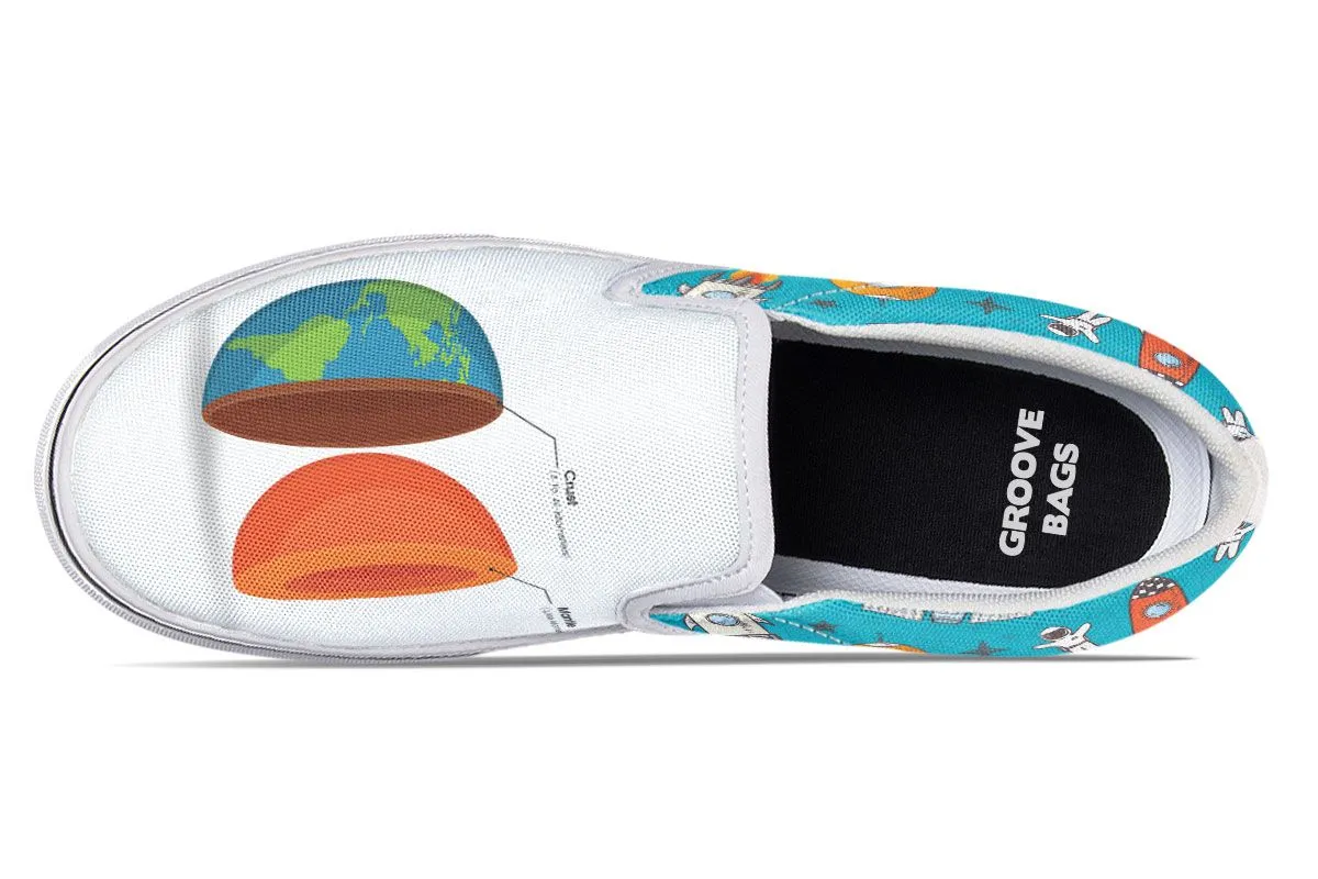 Earth Structure Slip-On Shoes