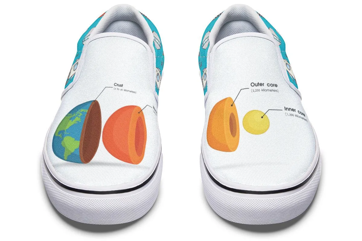 Earth Structure Slip-On Shoes