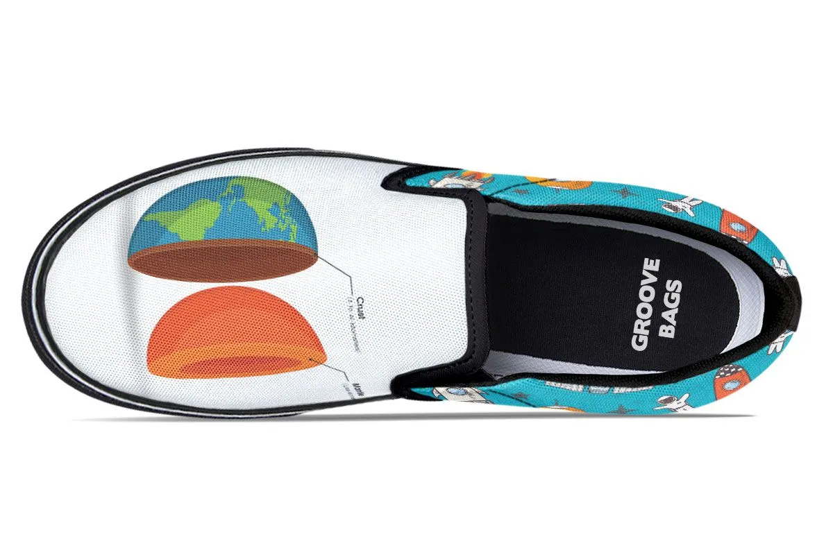 Earth Structure Slip-On Shoes