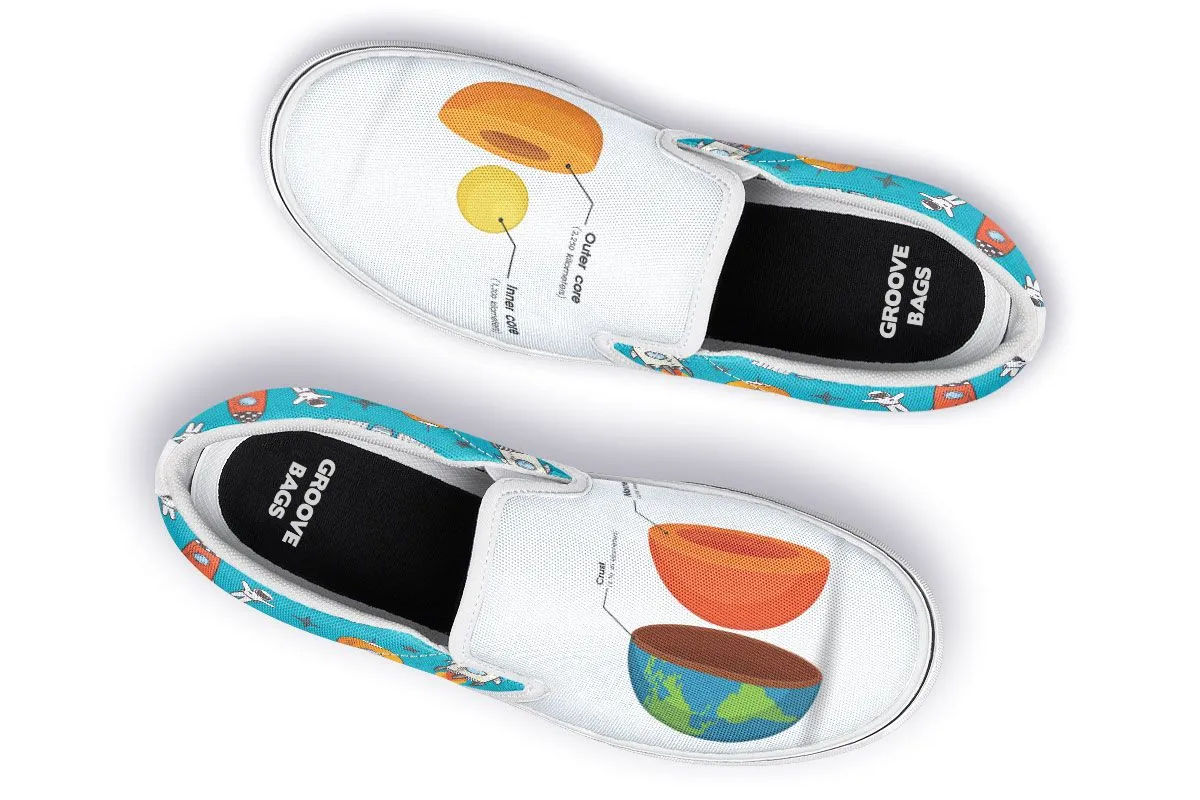 Earth Structure Slip-On Shoes