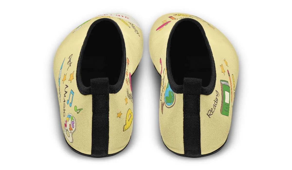 Elementary School Teacher 4th Grade Aqua Barefoot Shoes