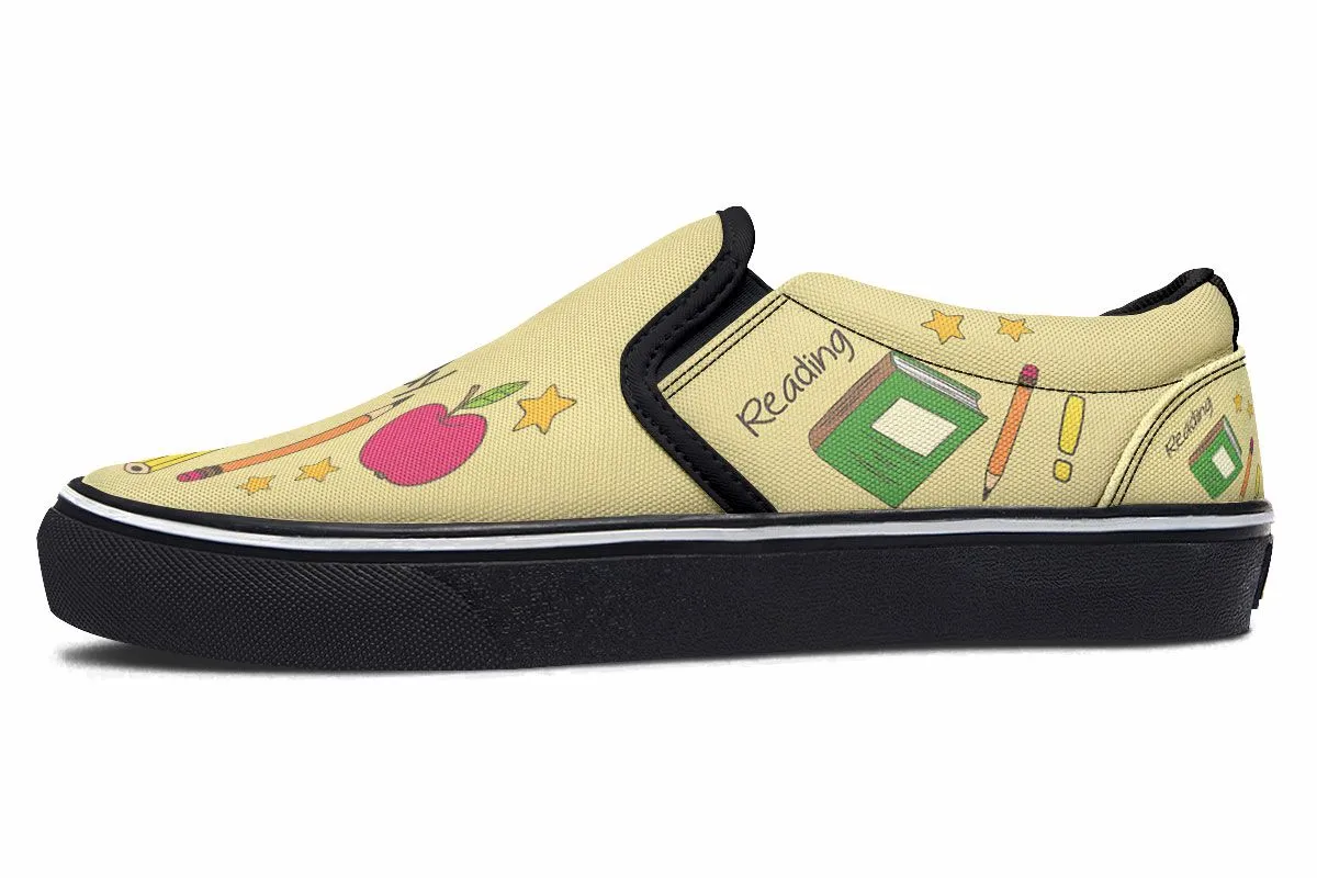 Elementary School Teacher Shoes 3rd Grade Slip-On Shoes