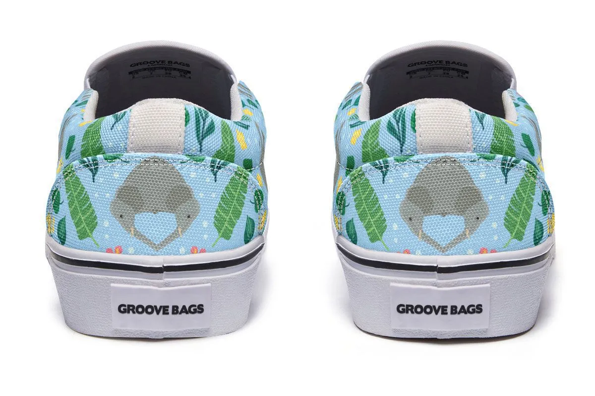 Elephant Party Slip-On Shoes