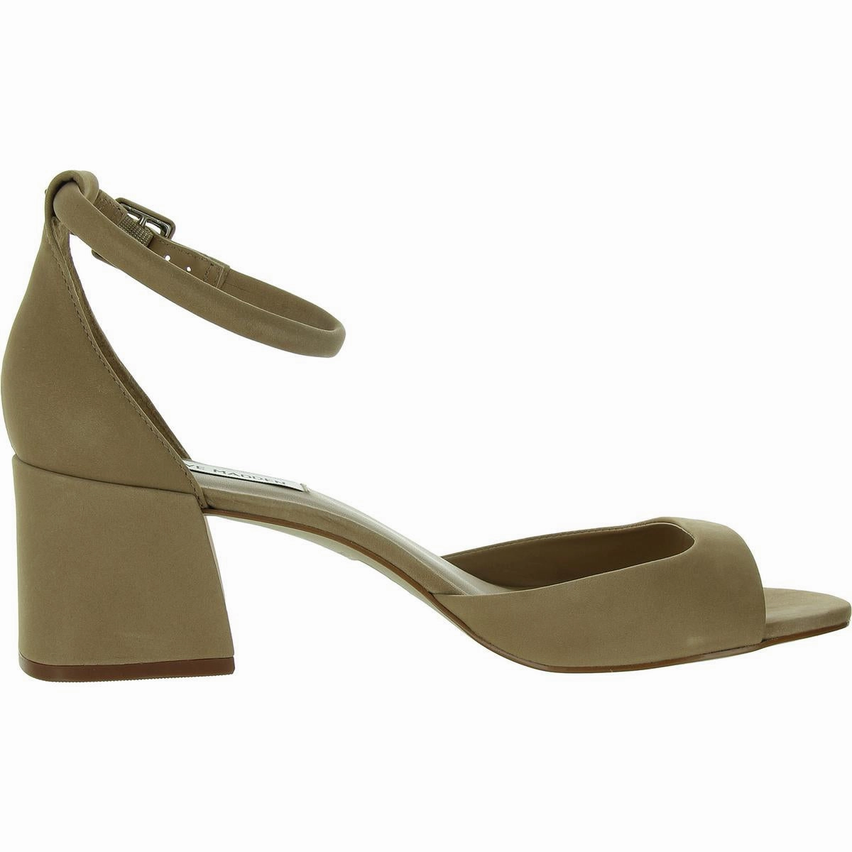 ELLA Womens Faux Suede Round toe Ankle Strap