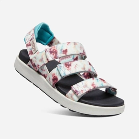 Elle Strappy Sandal In Andorra/ Tie Dye