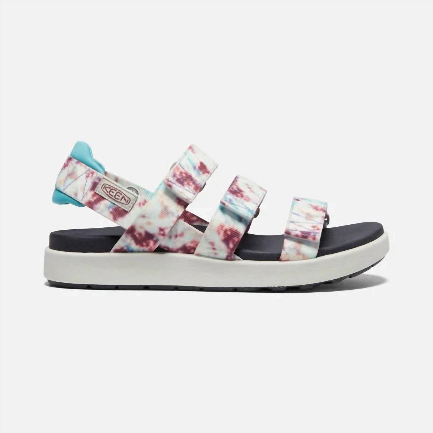 Elle Strappy Sandal In Andorra/ Tie Dye