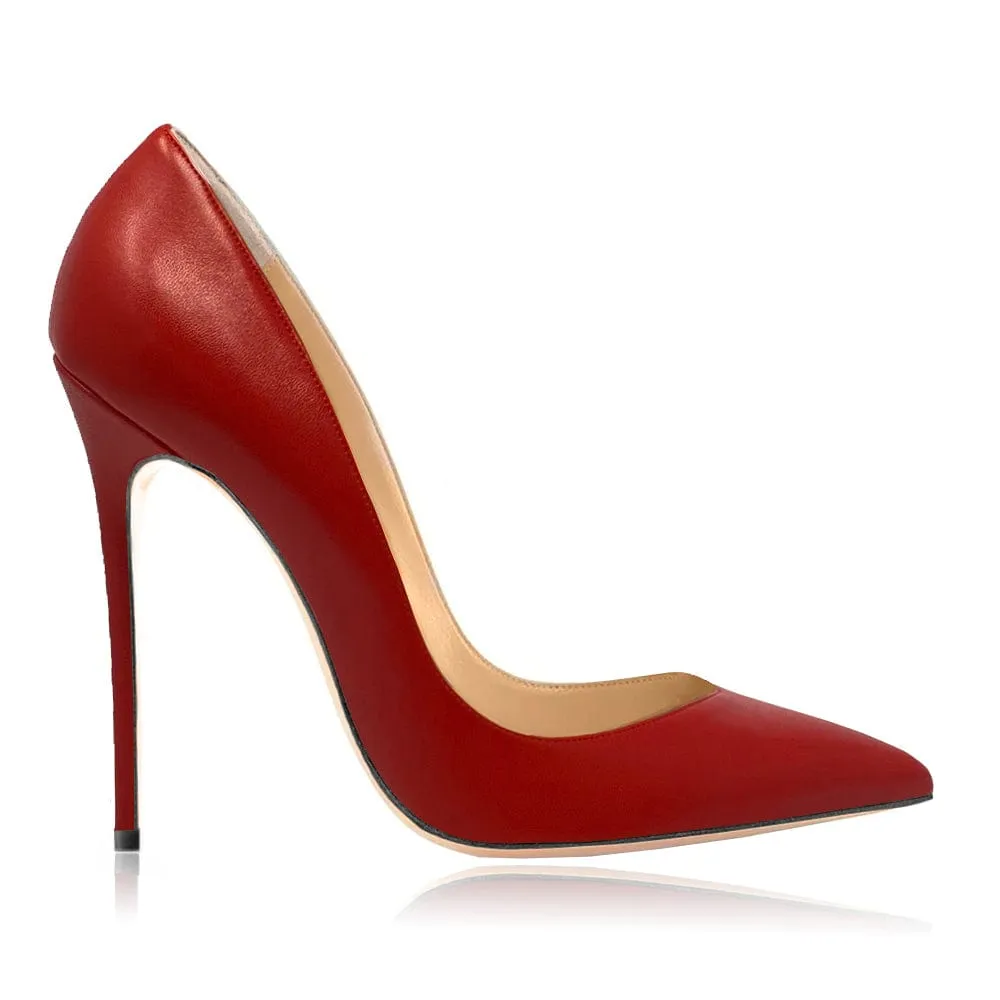 ELLEN RED LEATHER