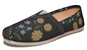 Embroidery Chicken Casual Shoes