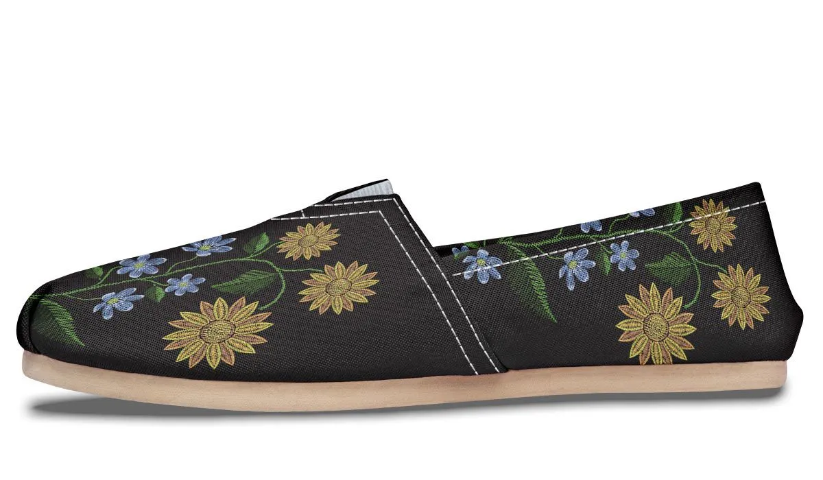 Embroidery Chicken Casual Shoes