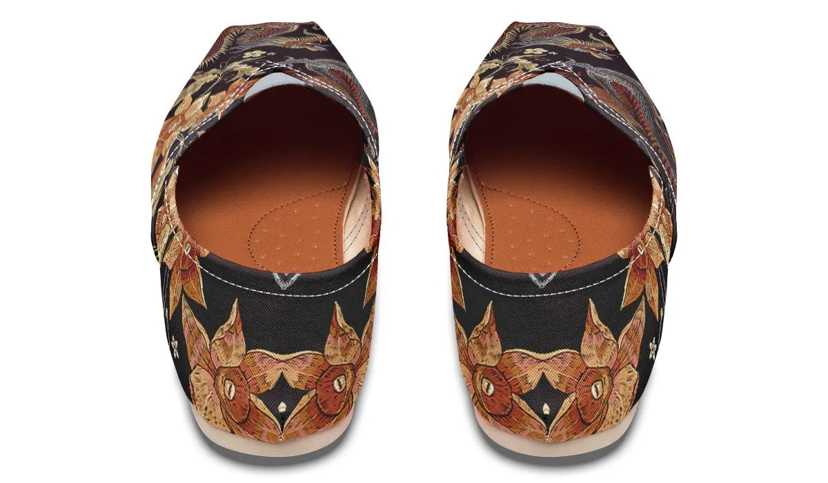 Embroidery Dragon Casual Shoes
