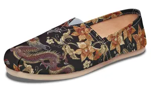 Embroidery Dragon Casual Shoes