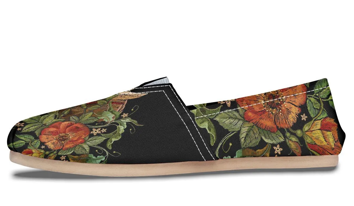 Embroidery Horse Casual Shoes