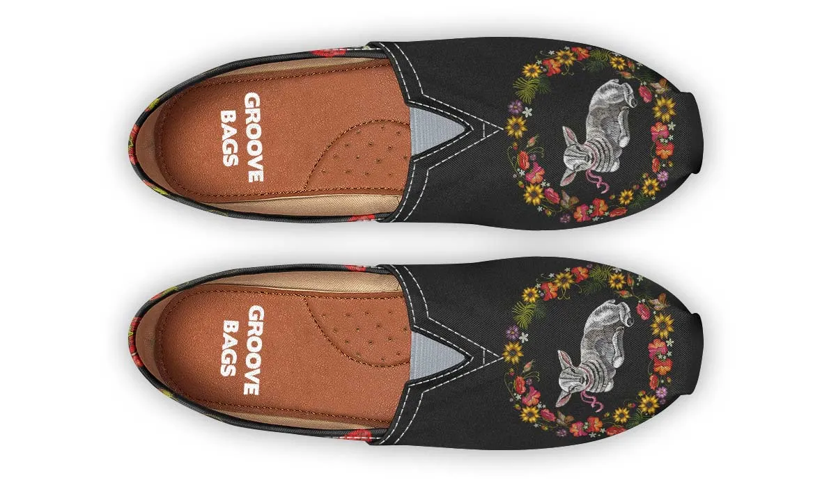 Embroidery Sheep Casual Shoes