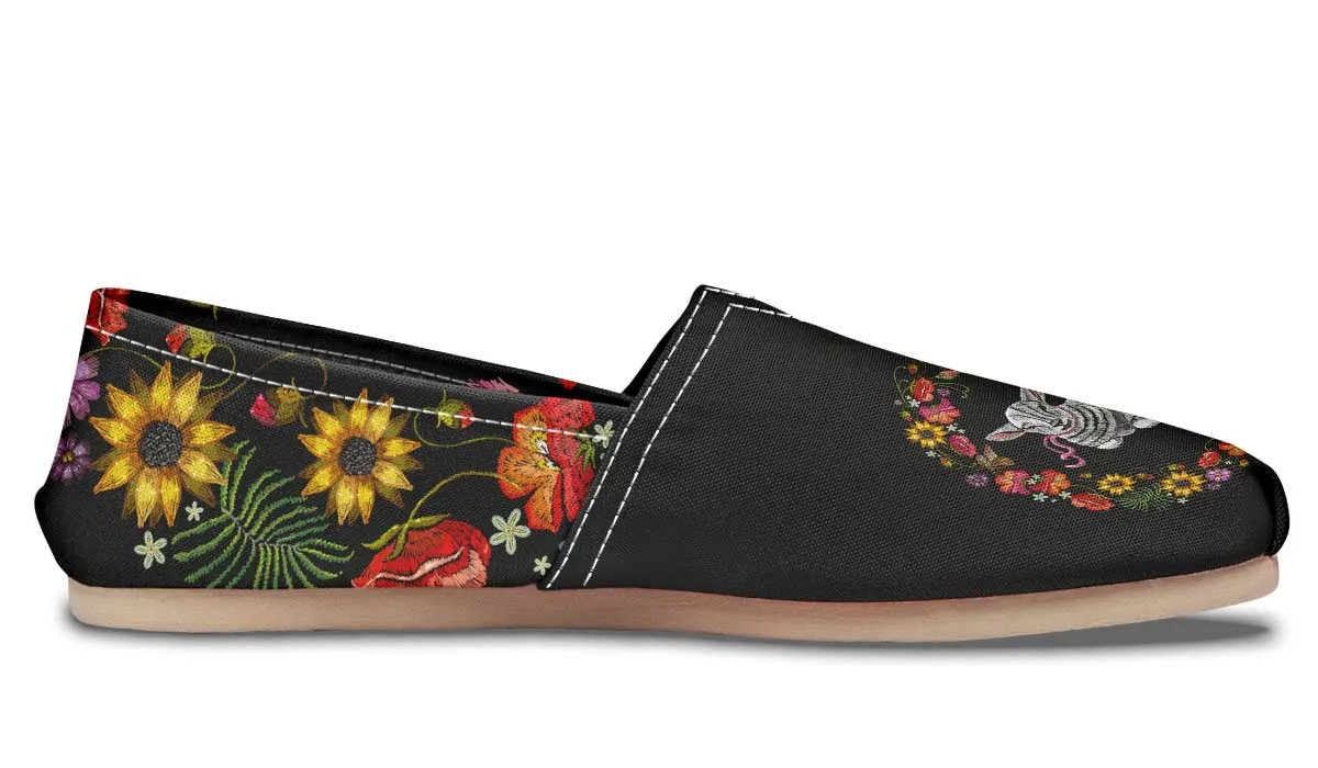 Embroidery Sheep Casual Shoes