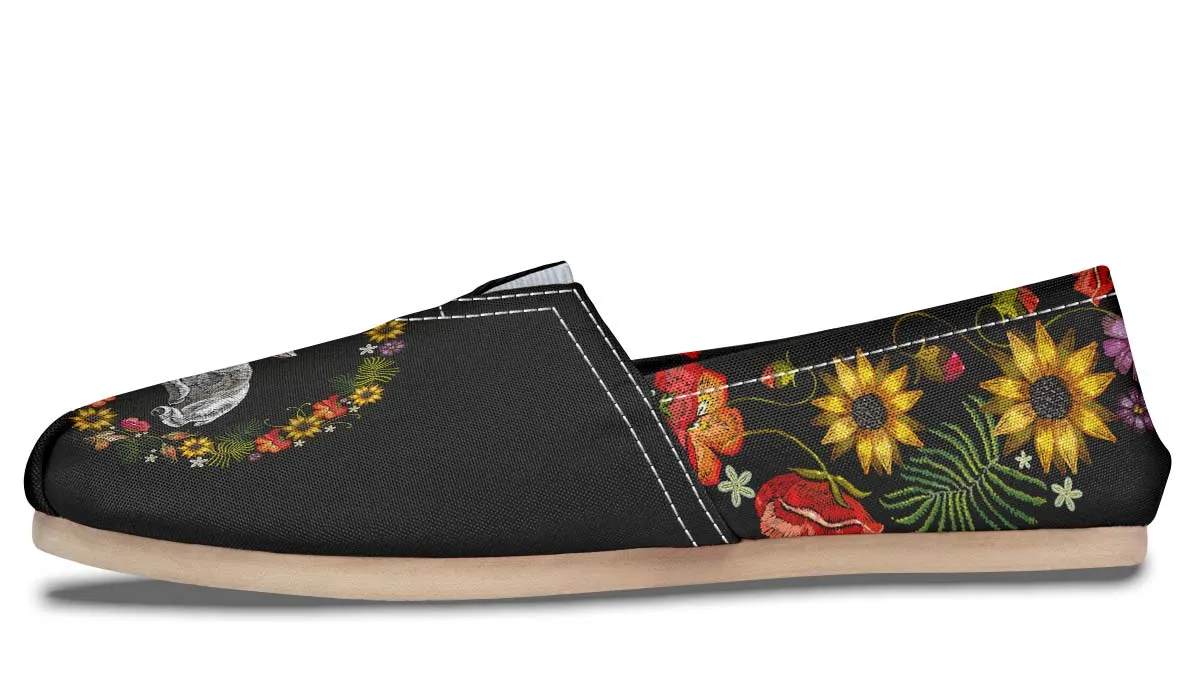 Embroidery Sheep Casual Shoes