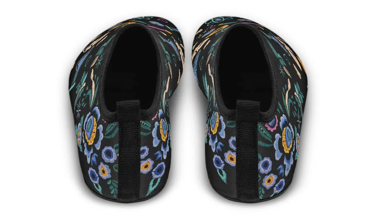 Embroidery Teaching Aqua Barefoot Shoes