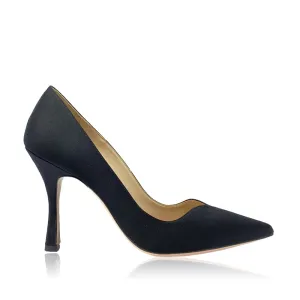 EMMA BLACK SATIN