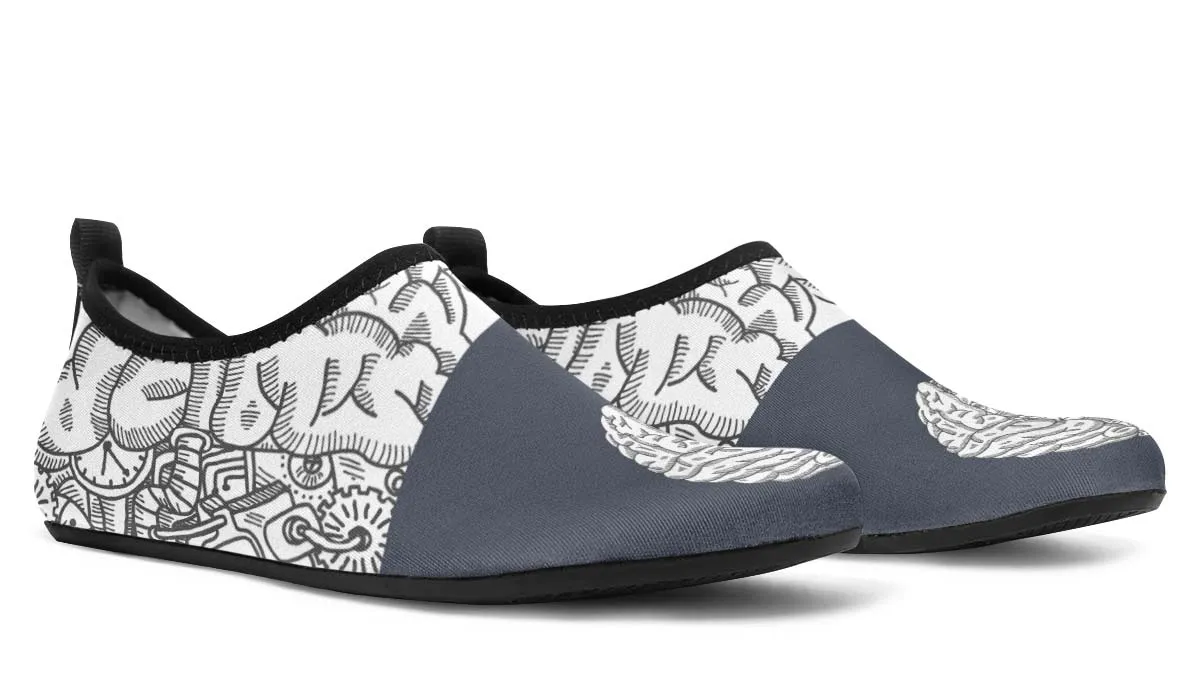 Engineering Brain Aqua Barefoot Shoes
