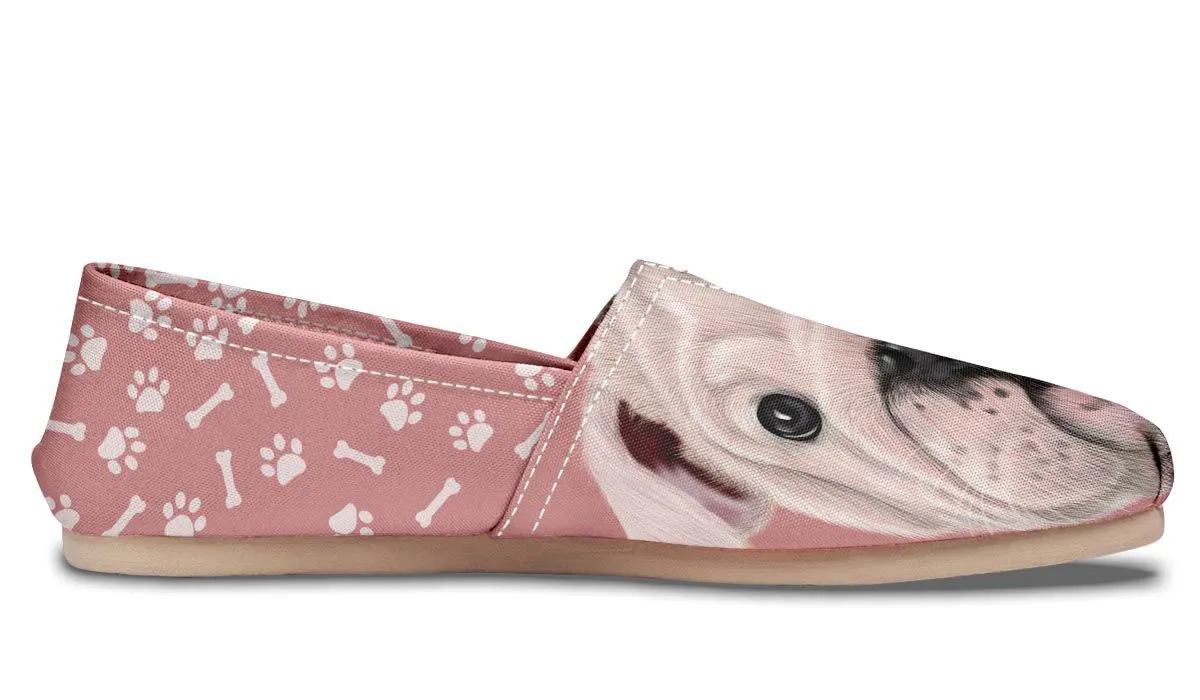 English Bulldog Puppy Casual Shoes