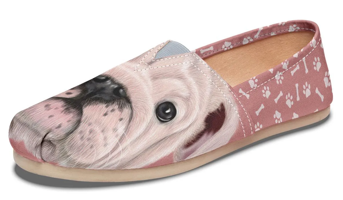 English Bulldog Puppy Casual Shoes