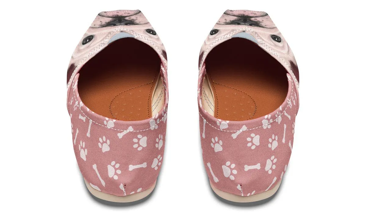 English Bulldog Puppy Casual Shoes