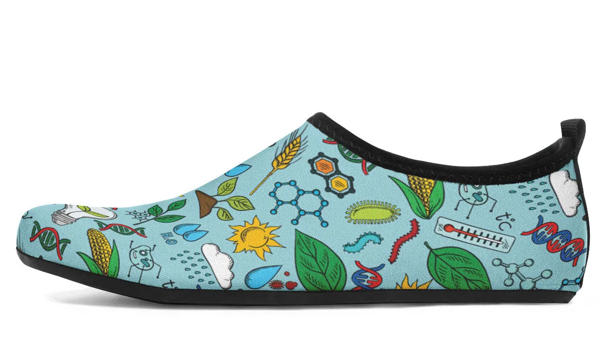 Environmental Blue Aqua Barefoot Shoes