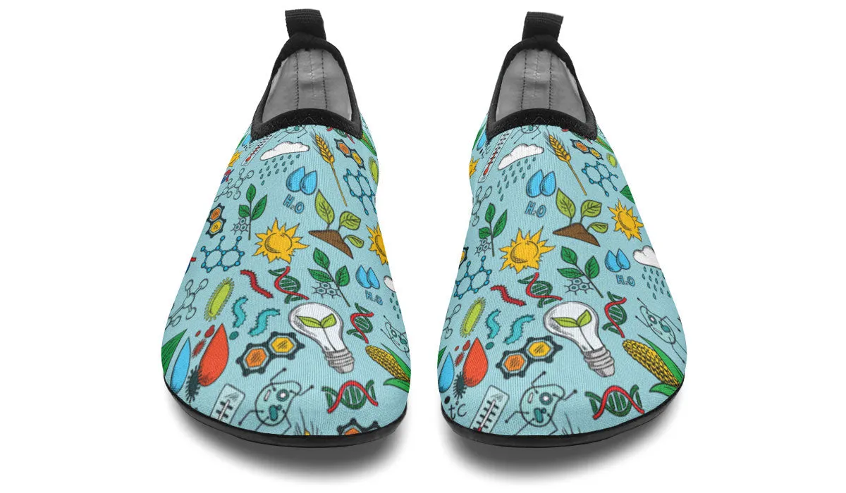 Environmental Blue Aqua Barefoot Shoes