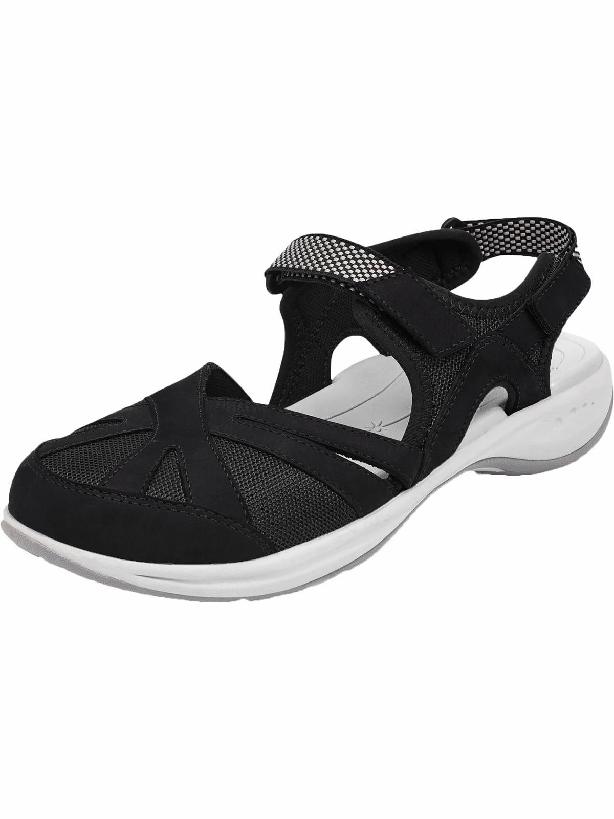 Esplash Womens Leather Casual Strap Sandals