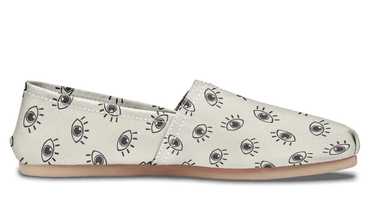 Eye Pattern Casual Shoes