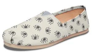 Eye Pattern Casual Shoes