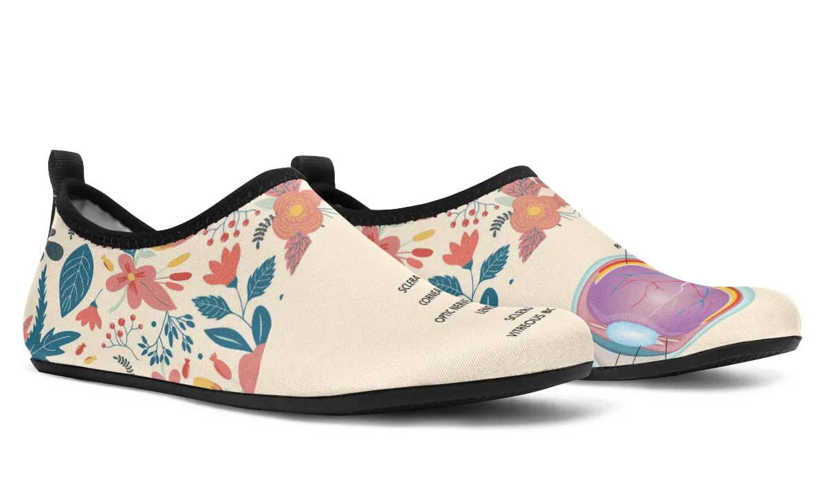 Eye Structure Aqua Barefoot Shoes
