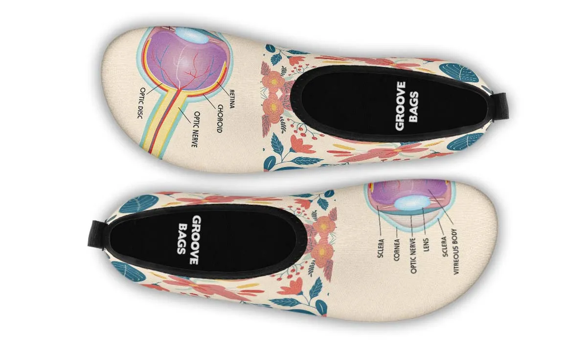 Eye Structure Aqua Barefoot Shoes
