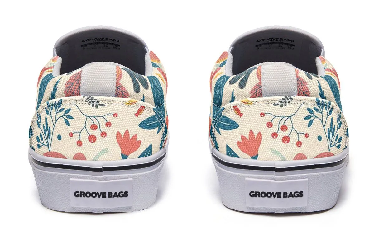 Eye Structure Slip-On Shoes