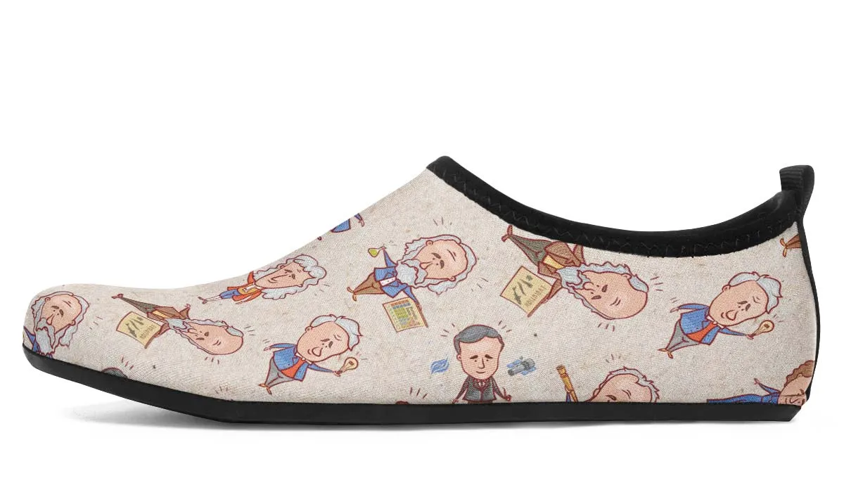 Famous Scientists Aqua Barefoot Shoes