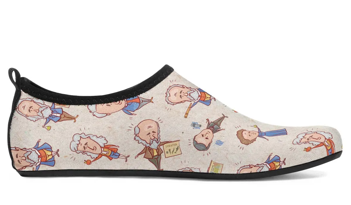 Famous Scientists Aqua Barefoot Shoes