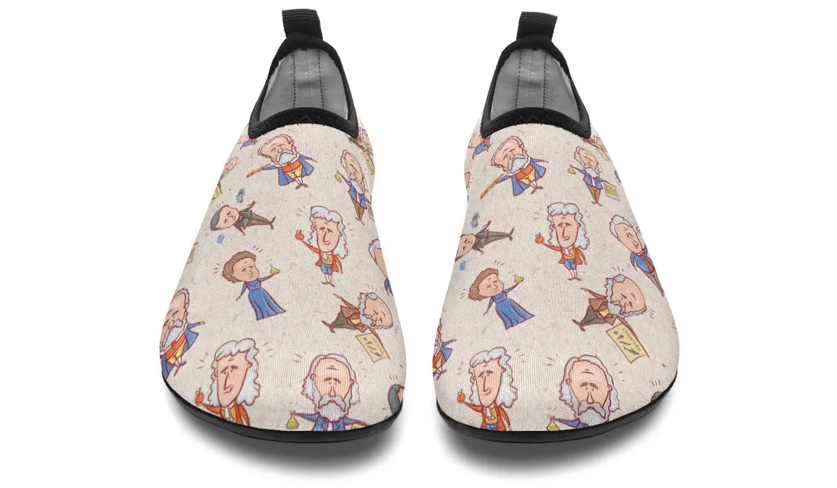 Famous Scientists Aqua Barefoot Shoes
