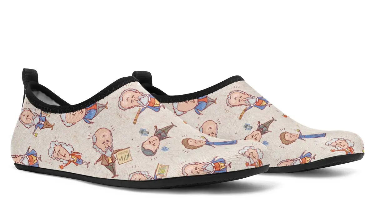 Famous Scientists Aqua Barefoot Shoes