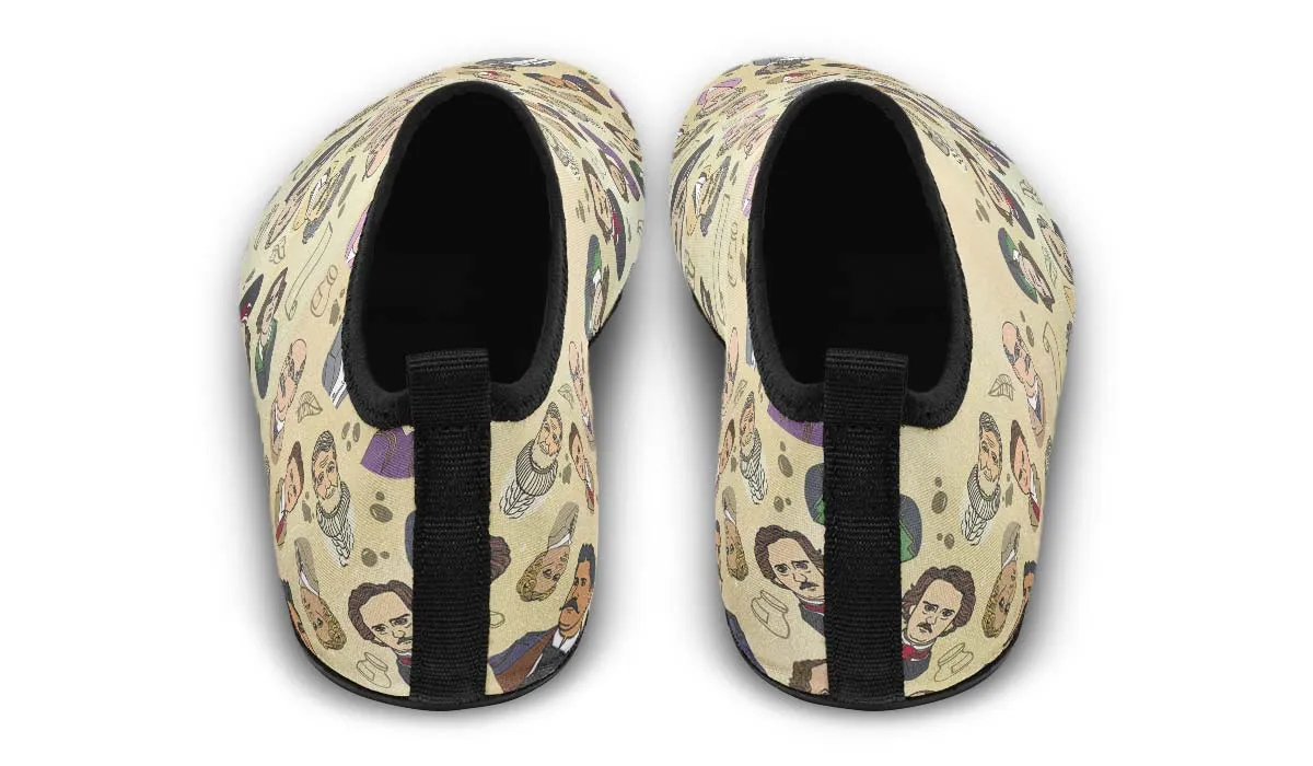 Famous Writers Aqua Barefoot Shoes