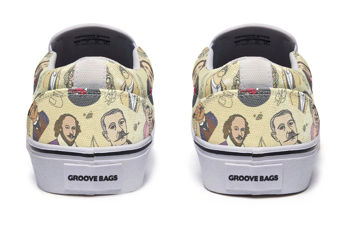 Famous Writers Slip-On Shoes