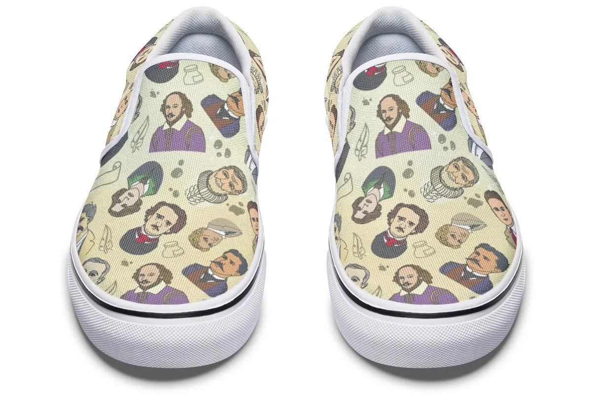 Famous Writers Slip-On Shoes
