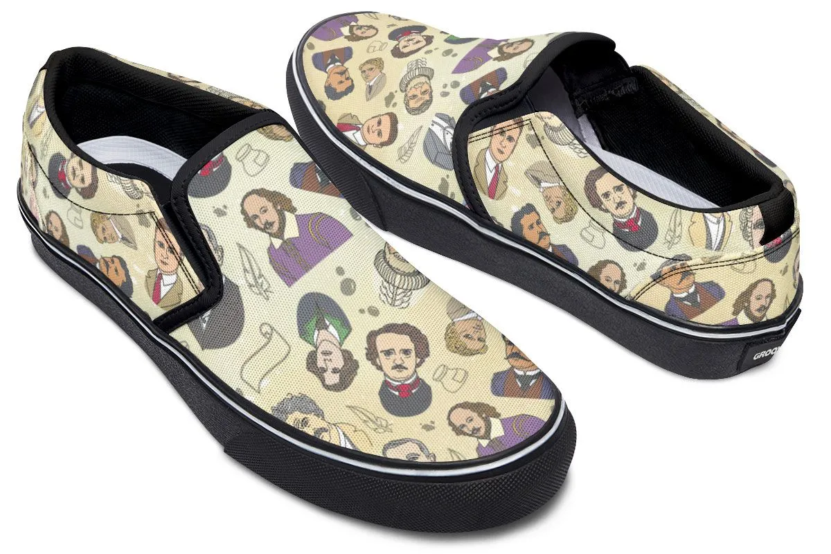 Famous Writers Slip-On Shoes