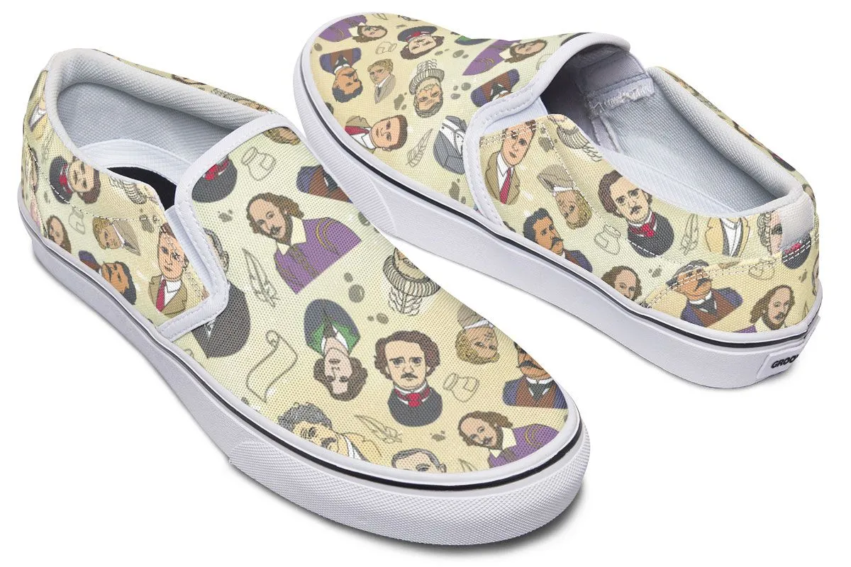 Famous Writers Slip-On Shoes