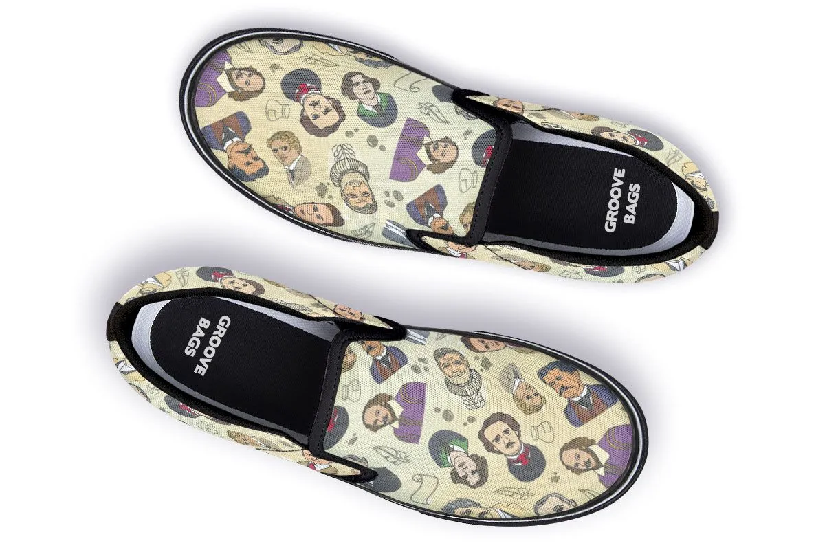 Famous Writers Slip-On Shoes
