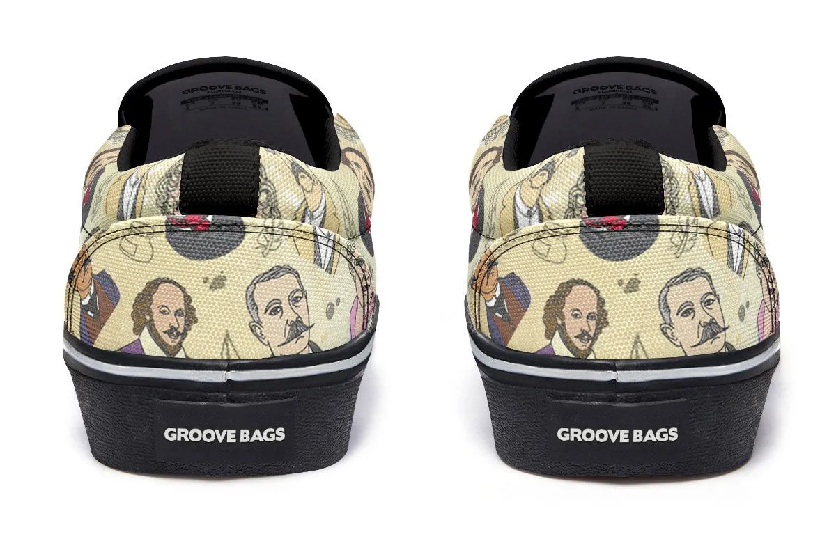 Famous Writers Slip-On Shoes